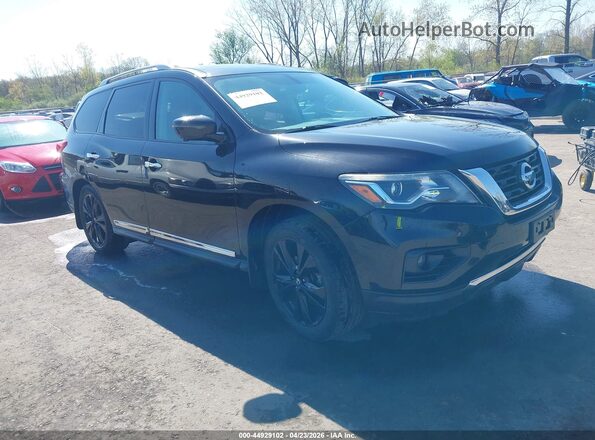 5N1DR2MM1HC689732 2017 NISSAN PATHFINDER Черный Передняя правая четверть