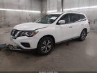 2018 Nissan Pathfinder S White vin: 5N1DR2MM1JC647941