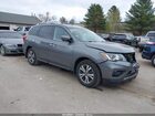 2018 Nissan Pathfinder Sl Gray vin: 5N1DR2MM1JC674489