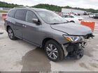 2018 Nissan Pathfinder Sv Silver vin: 5N1DR2MM2JC636768