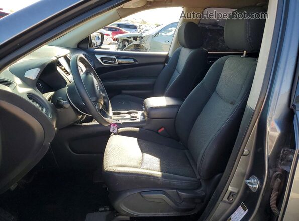 5N1DR2MM2JC662450 2018 NISSAN PATHFINDER Gray Вид салону спереду