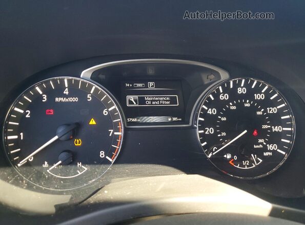 5N1DR2MM2JC662450 2018 NISSAN PATHFINDER Gray Вид щитка приладів