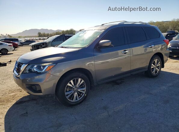5N1DR2MM2JC662450 2018 NISSAN PATHFINDER Gray Передня ліва чверть
