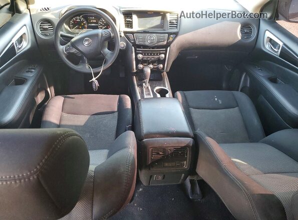 5N1DR2MM2JC662450 2018 NISSAN PATHFINDER Gray Вид панелі приладів