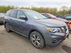 2019 Nissan Pathfinder S Gray vin: 5N1DR2MM2KC594894