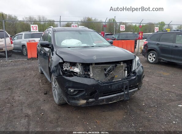 5N1DR2MM2KC617672 2019 NISSAN PATHFINDER Black Вид спереду