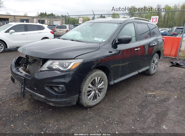 5N1DR2MM2KC617672 2019 NISSAN PATHFINDER Black Передня ліва чверть