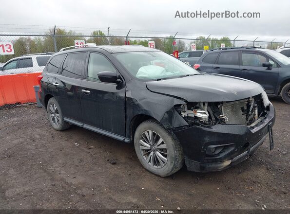 5N1DR2MM2KC617672 2019 NISSAN PATHFINDER Black Передня права чверть