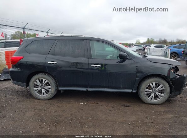 5N1DR2MM2KC617672 2019 NISSAN PATHFINDER Black Вид задньої частини салону