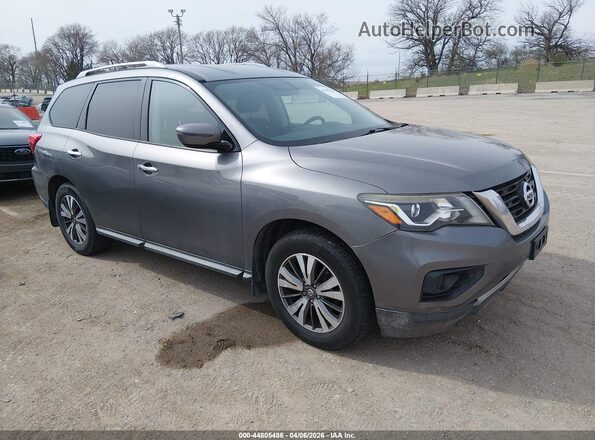 5N1DR2MM3HC655601 2017 NISSAN PATHFINDER Gray Передня права чверть