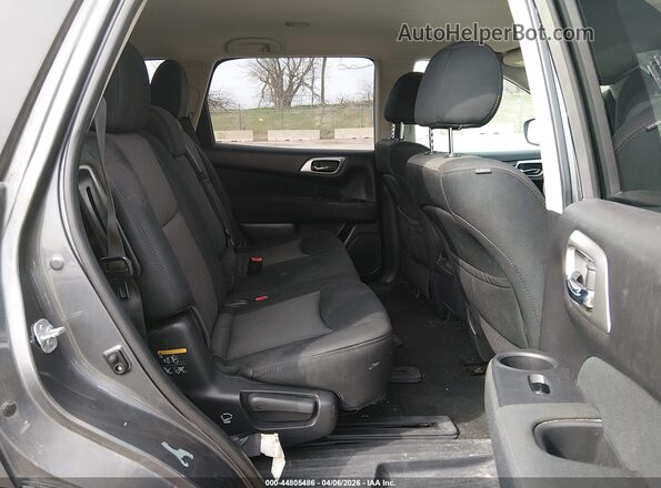 5N1DR2MM3HC655601 2017 NISSAN PATHFINDER Gray Вид наклейки з VIN-кодом