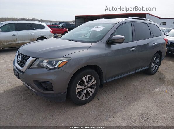 5N1DR2MM3HC655601 2017 NISSAN PATHFINDER Gray Передня ліва чверть