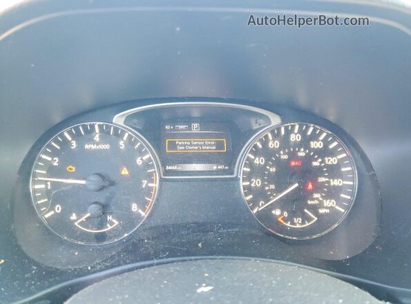 5N1DR2MM4JC652034 2018 NISSAN PATHFINDER Бордовый Вид щитка приборов