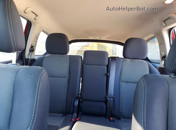 5N1DR2MM4JC652034 2018 NISSAN PATHFINDER Бордовый Вид задних сидений