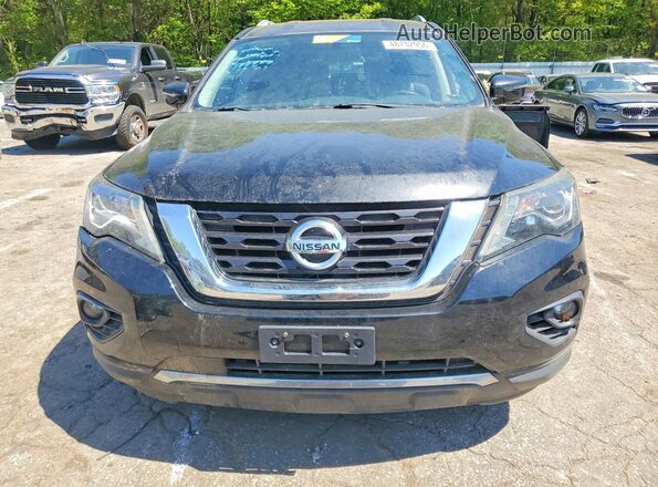 5N1DR2MM4KC587395 2019 NISSAN PATHFINDER Black Դիմացի տեսք