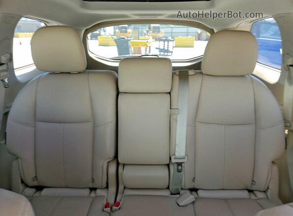 5N1DR2MM4KC591267 2019 NISSAN PATHFINDER Белый Вид задних сидений