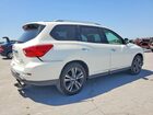 2019 Nissan Pathfinder Platinum Белый vin: 5N1DR2MM4KC591267