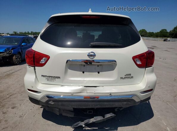 5N1DR2MM4KC591267 2019 NISSAN PATHFINDER Белый Вид сзади