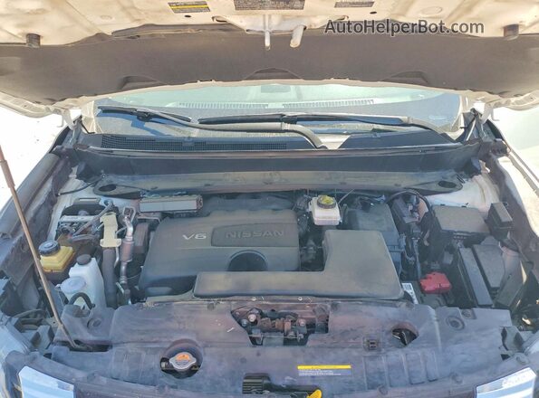 5N1DR2MM4KC591267 2019 NISSAN PATHFINDER Белый Вид подкапотного пространства