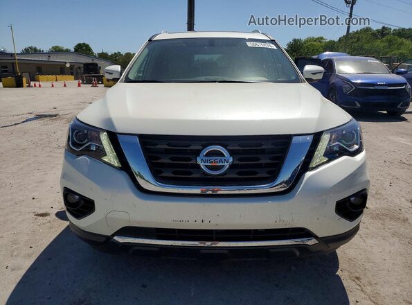 5N1DR2MM4KC591267 2019 NISSAN PATHFINDER Белый Вид спереди