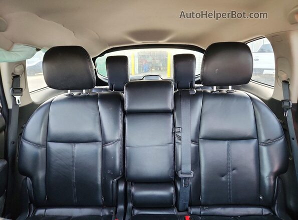 5N1DR2MM6HC609566 2017 NISSAN PATHFINDER Черный Вид задних сидений