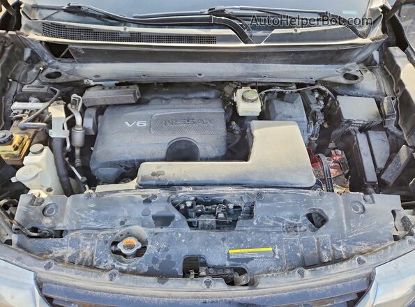 5N1DR2MM6HC609566 2017 NISSAN PATHFINDER Черный Вид подкапотного пространства
