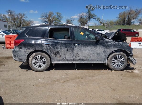 5N1DR2MM6JC674603 2018 NISSAN PATHFINDER Черный Вид щитка приборов