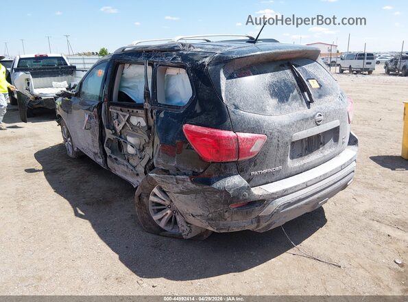 5N1DR2MM6JC674603 2018 NISSAN PATHFINDER Черный Задняя левая четверть