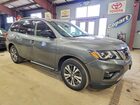 2019 Nissan Pathfinder Sv Gray vin: 5N1DR2MM6KC598754