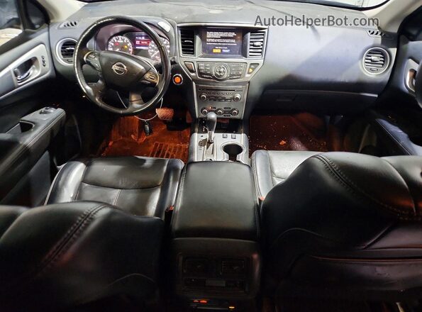 5N1DR2MM6KC606643 2019 NISSAN PATHFINDER Blue წინა პანელის ხედი