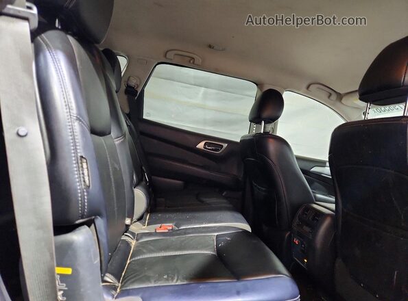 5N1DR2MM6KC606643 2019 NISSAN PATHFINDER Blue უკანა სალონის ხედი