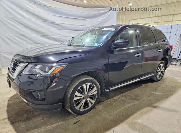 5N1DR2MM6KC606643 2019 NISSAN PATHFINDER Blue წინა მარცხენა ხედი სამი მეოთხედიდან