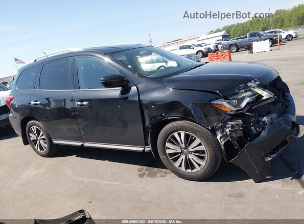 5N1DR2MM8HC913238 2017 NISSAN PATHFINDER Black Սալոնի 360 աստիճան տեսք