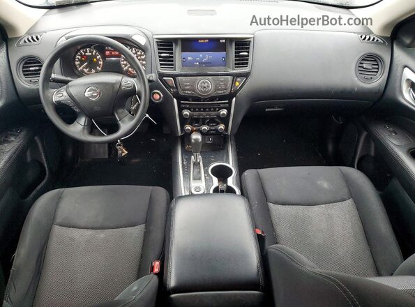 5N1DR2MM8JC656023 2018 NISSAN PATHFINDER Black Widok deski rozdzielczej