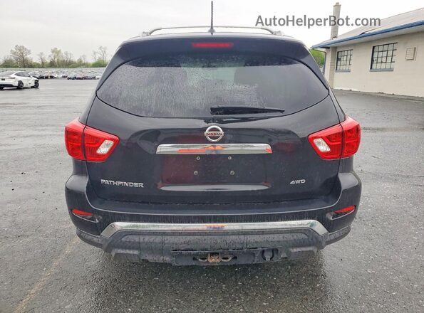 5N1DR2MM8JC656023 2018 NISSAN PATHFINDER Black Widok z tyłu