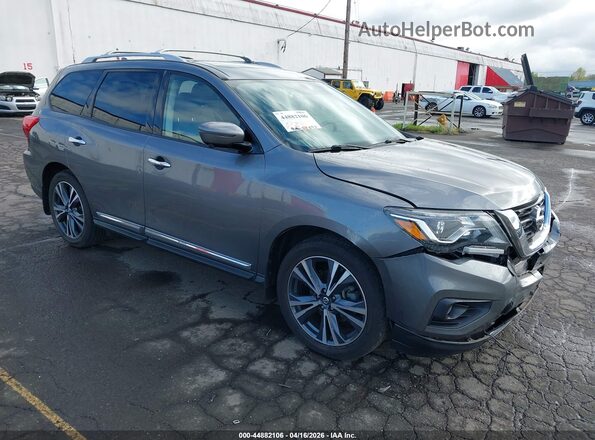 5N1DR2MM8KC640163 2019 NISSAN PATHFINDER Silver Delantero derecho