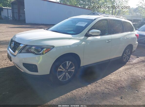 5N1DR2MM9HC644585 2017 NISSAN PATHFINDER White Передня ліва чверть