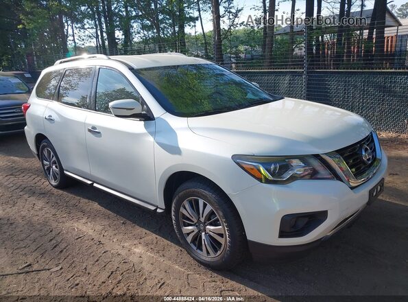 5N1DR2MM9HC644585 2017 NISSAN PATHFINDER White Передня права чверть
