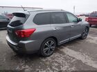 2017 Nissan Pathfinder Platinum Gray vin: 5N1DR2MM9HC660995