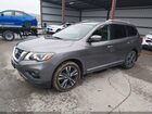 2017 Nissan Pathfinder Platinum Gray vin: 5N1DR2MM9HC660995