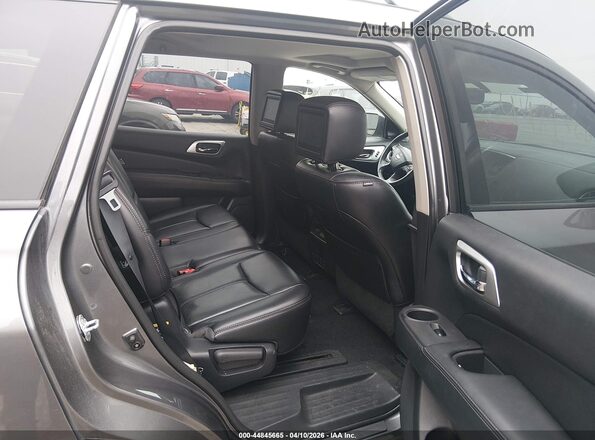 5N1DR2MM9HC660995 2017 NISSAN PATHFINDER Gray VIN კოდის სტიკერის ხედი