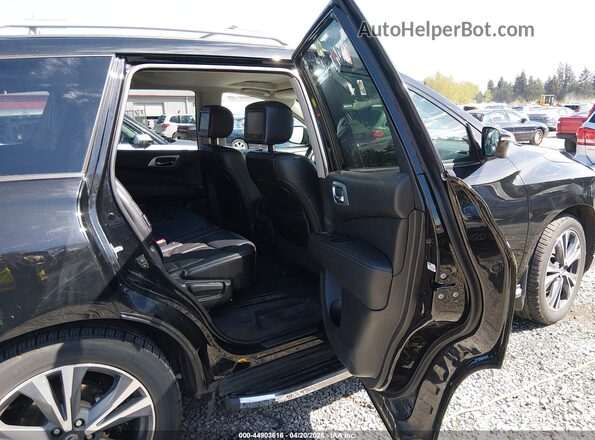 5N1DR2MMXKC613790 2019 NISSAN PATHFINDER Black Vista de la etiqueta del VIN
