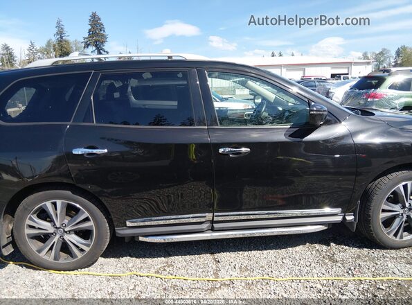 5N1DR2MMXKC613790 2019 NISSAN PATHFINDER Black Vista interior trasera