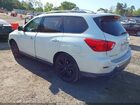 2017 Nissan Pathfinder Platinum White vin: 5N1DR2MN0HC691268