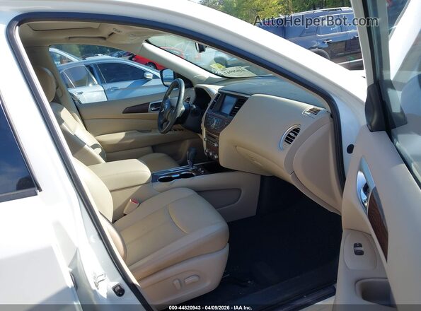 5N1DR2MN0HC691268 2017 NISSAN PATHFINDER White Սալոնի դիմացի տեսք