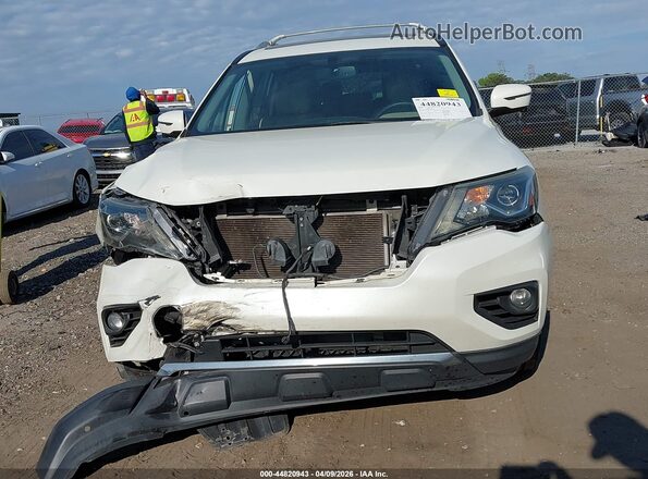 5N1DR2MN0HC691268 2017 NISSAN PATHFINDER White Սալոնի հետևի տեսք