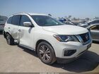 2018 Nissan Pathfinder Sv White vin: 5N1DR2MN0JC638298