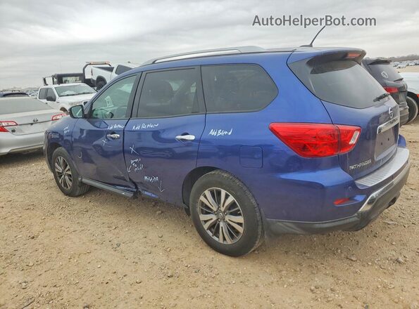 5N1DR2MN0JC643663 2018 NISSAN PATHFINDER Blue Trasero izquierdo