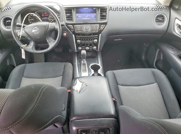 5N1DR2MN0JC643663 2018 NISSAN PATHFINDER Blue Vista del salpicadero