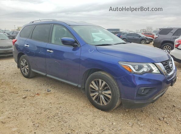 5N1DR2MN0JC643663 2018 NISSAN PATHFINDER Blue Delantero derecho